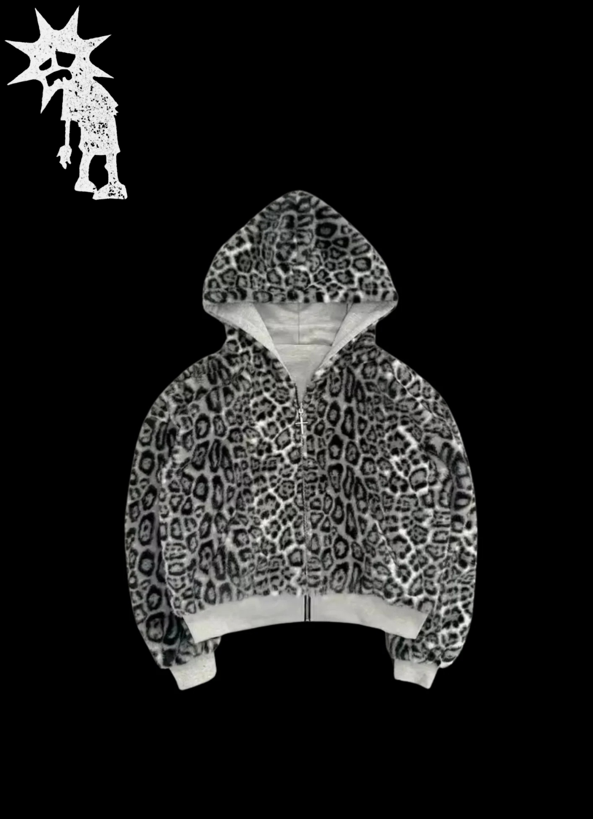 ‘LEOPARD’ HOODIE 𖦏