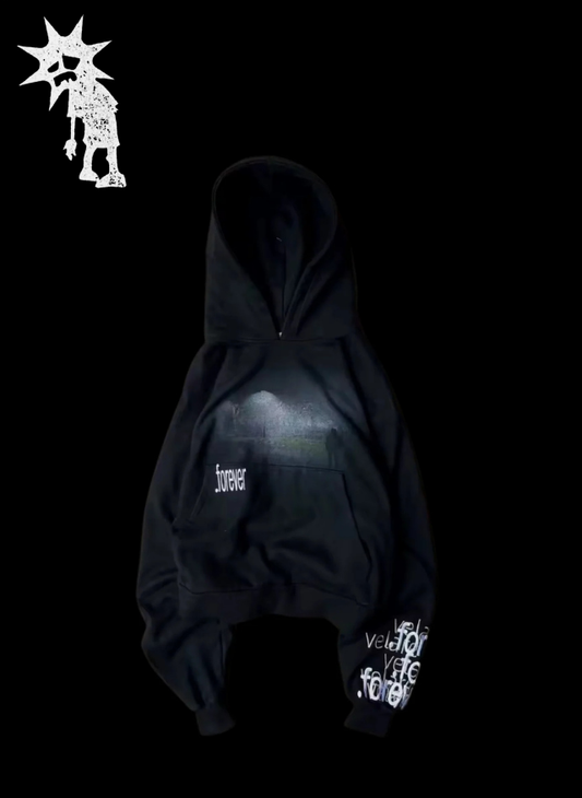‘FOREVER’ HOODIE 𖦏