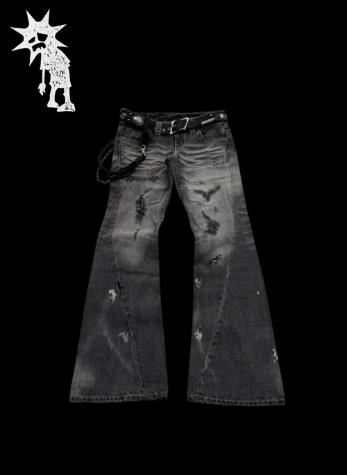 ‘VXMPIRE’ FLARED JEANS 𖦏