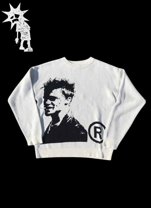 'FIGHTCLUB' KNITTED SWEATER 𖦏