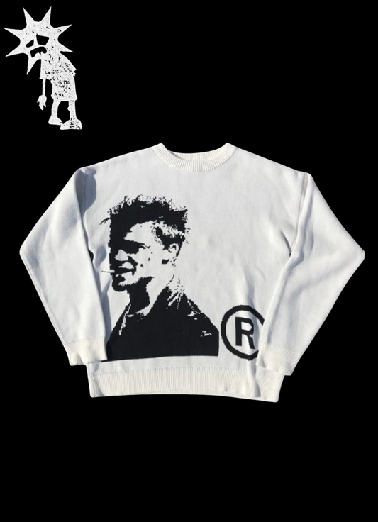 'FIGHTCLUB' KNITTED SWEATER 𖦏