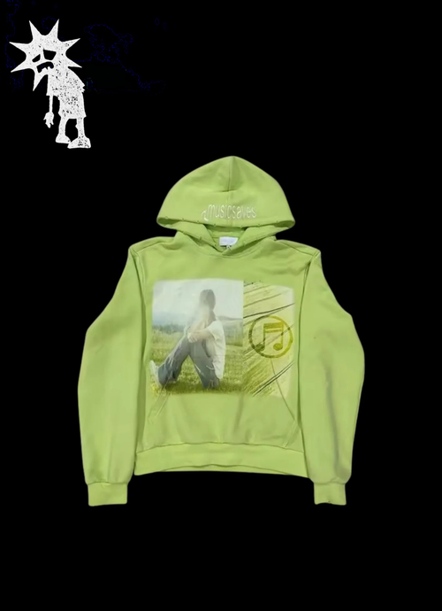 ‘MUSICSAVES’ HOODIE 𖦏