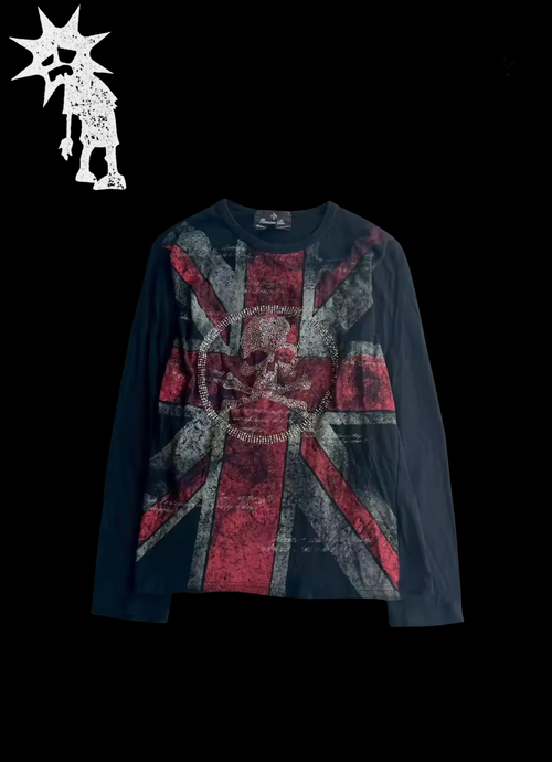 ‘UK’ LONGSLEEVE 𖦏